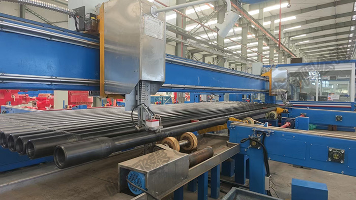 石油鉆桿管端超聲波探傷設備